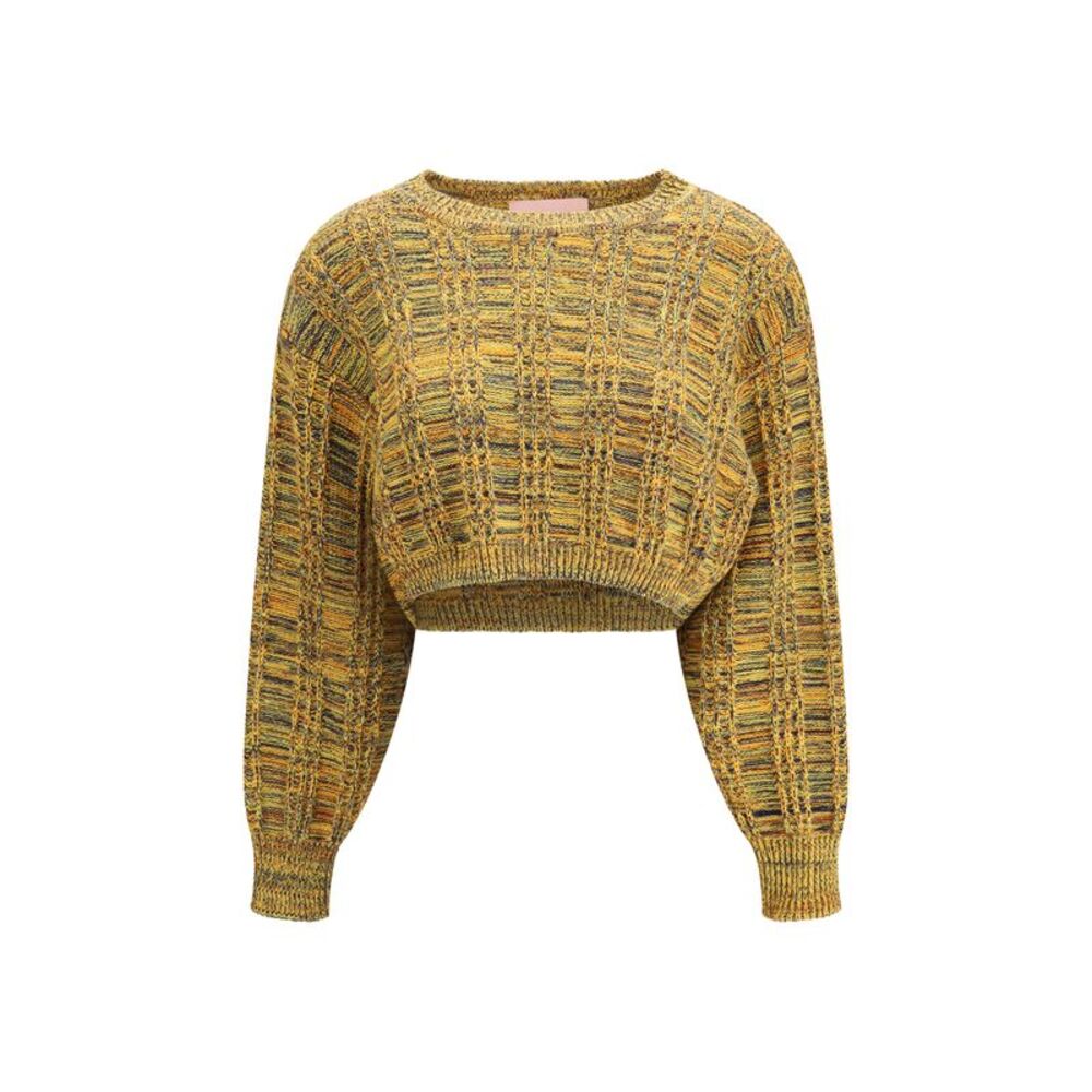 Kristina Ti Women Groove Crop Sweater